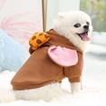 thumbnail image 5 of BT Bear Pet Clothes, Dogs Hooded Sweatshirt Fruit Warm Coat Sweater Cold Weather Costume for Puppy Small Medium Large Dog Brown Mouse S, 5 of 5