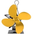 thumbnail image 4 of Wood Stove Fan, Fireplace Heat Fan, Fireplace Fan, High Temperature Resistance Stove Fan, for Heat Distribution Home Durable Improve the Hot Air Circulation, 4 of 8