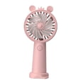 thumbnail image 3 of Ventilador personal Ventilador de mesa con base de soporte para teléfono Bajo ruido Ligero 30 minutos Horas de trabajo Ventilador portátil Ventilador , Rosa Macarena admirador personal, 3 of 8