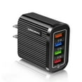 thumbnail image 2 of Cargador rápido para teléfono SUSUchens de 48 W QC 3.0 con 4 puertos USB, enchufe UE/EE. UU., 2 of 8