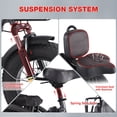 thumbnail image 6 of imerelez 500W Folding Electric Tricycle for Adults, 48V 20" Fat Tire 3-Wheel Ebike for Daily Commute & Grocery Hauling&nbsp;with Reverse & Large Basket,Red, 6 of 11