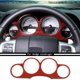 thumbnail image 2 of Cubierta decorativa para marco de panel de salpicadero de coche, embellecedor de ABS, accesorios interiores para 2009-2014 (fibra roja), 2 of 5