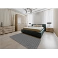 thumbnail image 5 of Ahgly Company Machine Washable Indoor Rectangle Transitional Gray Wolf Gray Area Rugs, 7' x 9', 5 of 7