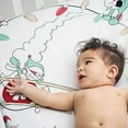 thumbnail image 5 of JumpOff Jo - Fitted Crib Sheet, Super Soft 100% Cotton Sheet for Standard Crib Mattresses and Toddler Beds, 28 in. x 52 in., Storytelling Designs - Christmas Mischief, 5 of 7