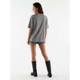 thumbnail image 6 of MOYIKO Oversized T Shirts for Women Short Sleeve Loose Fit Crewneck Tees Summer Tops, 6 of 7