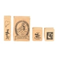 thumbnail image 3 of 4 Piezas de de Sellos de en Caja de Lata para Edades de Adelante Estilo_1 Soledad Sellos de bellas artes, 3 of 8