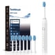 thumbnail image 5 of Cepillo de dientes eléctrico con 8 cabezales de repuesto | 6 modos de limpieza | Cepillo de dientes sónico recargable, resistente al agua IPX7 | Limpieza profunda que elimina 5 veces más manchas, 5 of 5