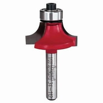 Freud 1-1/4 in. Dia. x 5/16 in. x 2-3/16 in. L Carbide Rounding Over Router Bit