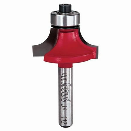 Freud 1-1/4 in. Dia. x 5/16 in. x 2-3/16 in. L Carbide Rounding Over Router Bit