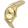 thumbnail image 3 of Tissot PRX Gold Tone Stainless Steel Champagne Dial Swiss Quartz T137.210.33.021.00 100M Women's Watch, 3 of 4