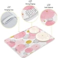 thumbnail image 4 of Pink Polka Dots Dish Drying Mat Microfiber Drying Pad for Kitchen Counter Absorbent Mat Drying Pad Sink Mat 16 x 18 Inch Home Decor, 4 of 7