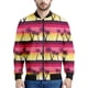 thumbnail image 5 of Chaqueta con cremallera y estampado 3D de atardecer en las Maldivas para hombre, sudadera hawaiana de playa, camisetas de manga larga, chaquetas bomber holgadas para mujer, 5 of 5
