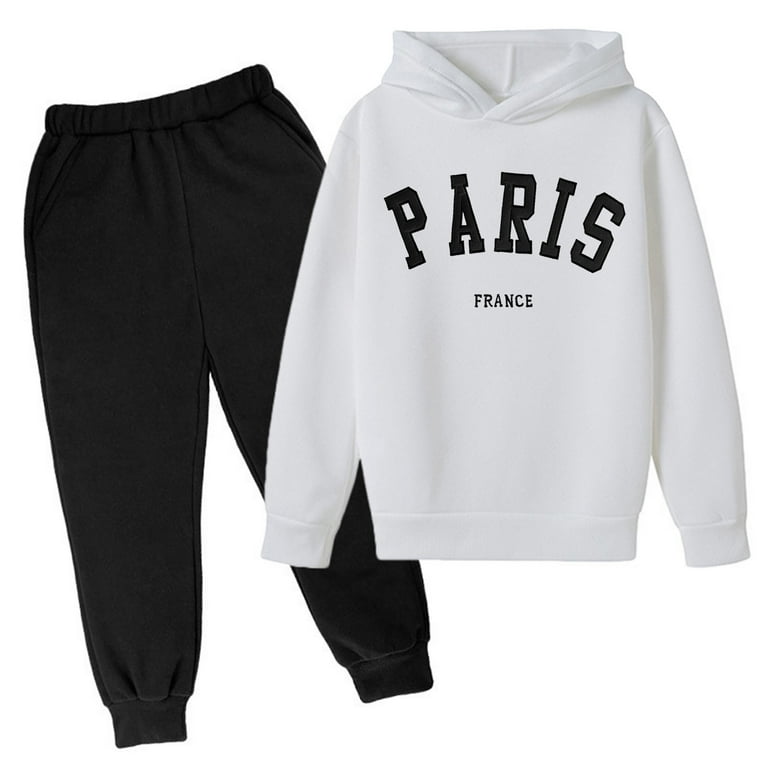 Jogger Sets For Boys Girls Piece Outfits Hoodie Sweatshirt Comfy