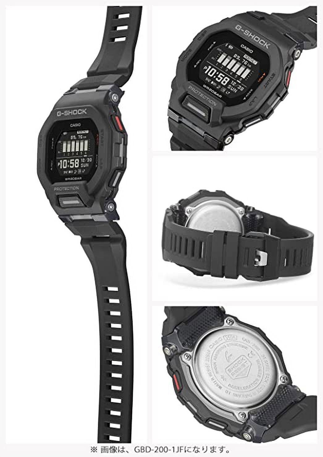 Casio GBD-200UU-1JF [G-Shock G-Squad Series Men's Rubber Band