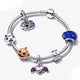 thumbnail image 1 of Pulsera de cuentas con dijes europeos para mujer, joyería hecha a mano, regalo, 1 of 6