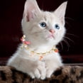 thumbnail image 4 of Collier pour Animaux de Compagnie à la Mode, Collier pour Chien avec Perles, Accessoire Photo pour Chat, 4 of 8