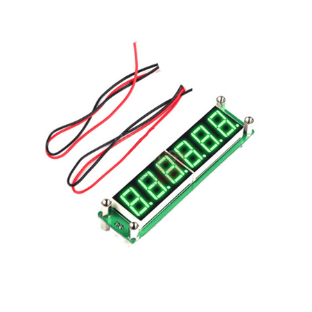 

DC 8v~15v 6 Digit Blue LED Display RF Signal Frequency Counter 0.1mhz~65mhz NEW