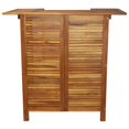 thumbnail image 3 of vidaXL Bar Table 110x50x105 cm Solid Acacia Wood, 3 of 5