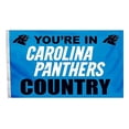 thumbnail image 2 of NFL Carolina Panthers Country 3-by-5 Feet Flag with Grommets, 2 of 3