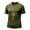 Dark Green #8, variant on Men's Mexico Shirt Crew Neck Fashion 2026 Clothes Short Sleeve Trendy Graffiti Print Vocation Shirts Mexico Dark Gray S