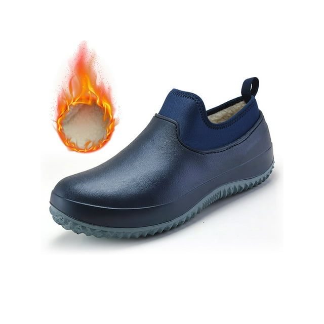 UKAP Nonslip Chef shoes Mens Womens kitchen Safety Shoes Slip on Waterproof Work Boots