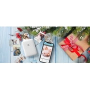 HPRT Pocket Photo Printer - Portable Mini Color Wireless Mobile Printer - Zink 2x3” Sticky-Back Photos - Bluetooth Compatible with iOS & Android Devices Printing Machine Sticker