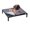 Black, variant on MODANU Elevated Dog Bed Pet Cot for Small Dogs, Indoor and Outdoor Use for Small Pets, Black