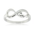 thumbnail image 2 of Sterling Silver Classic Iconic Infinity Symbol Love Promise Ring, 2 of 3