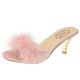 thumbnail image 1 of Pantuflas de mujer, tacones de gatito, pantuflas peludas, sandalias tipo mula, 1 of 5