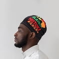 thumbnail image 6 of Jiibva Black History Month Beanie Hat for Men Women Knit Warm Casual Hats Classic Winter Cap Adult, 6 of 7