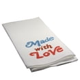 thumbnail image 3 of 27.00In Made With Love Tea Towel, Polyester, Lifestyle Mother's Day Txt0774tt, 3 of 3