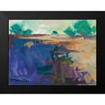 thumbnail image 2 of Trujillo, Jose 24x19 Black Modern Framed Museum Art Print Titled - Abstract Landscape, 2 of 5