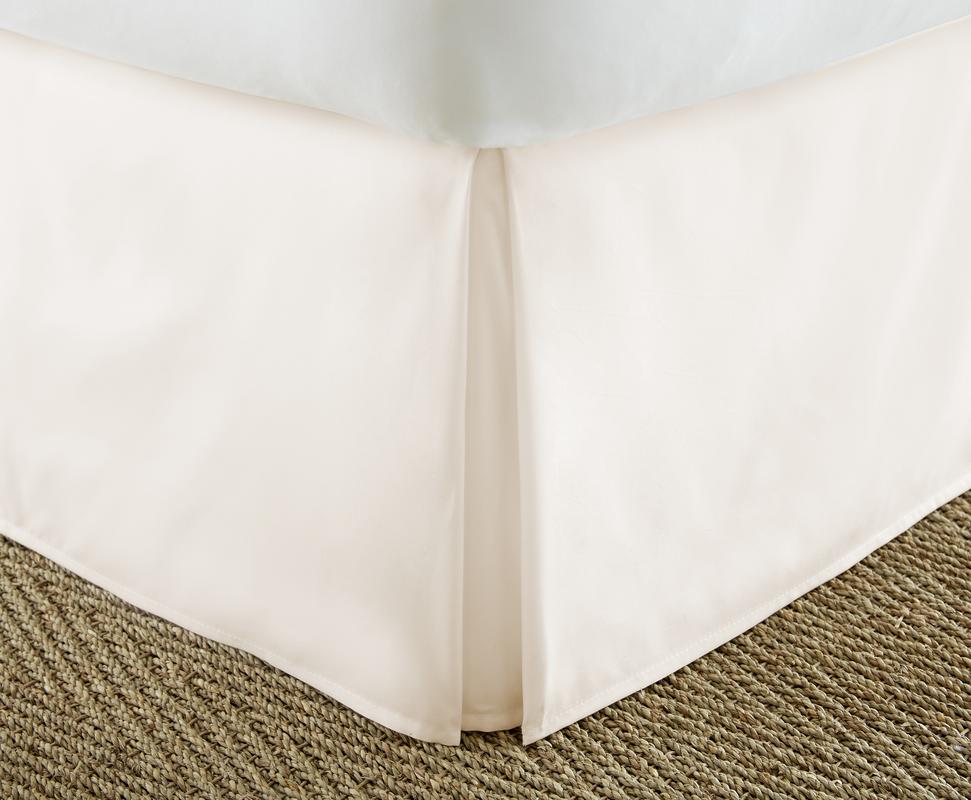 Merit Linens Premium Pleated Bed Skirt Dust Ruffle