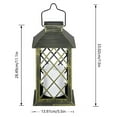 thumbnail image 3 of Rvasteizo Outdoor Lights, Solar Lanterns Outdoor Hanging Lantern Lights- Hollowed-Out Metal Decor Lantern-LED Decorative Garden Light - Delicate Garden Decoration For Patio, 3 of 5