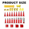 thumbnail image 2 of IMENGL Clearance! Delayuji Drill Bit Set Integrated Rubber Nozzle Tool Kit 2025 New Various Sizes Cartridge Tips Transparent Silicone Covers Silicone Pointed Cartridge Tips One Size Multi-Color, 2 of 8