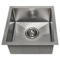 thumbnail image 6 of ZLINE 15 in. Boreal Undermount Single Bowl Bar Kitchen Sink (SUS-15), 6 of 7