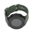 thumbnail image 3 of Reloj deportivo Pantalla LCD retroiluminada a prueba de agua Reloj inteligente digital para hombres Correr Ciclismo Diario Esfera negra Correa verde militar, 3 of 9