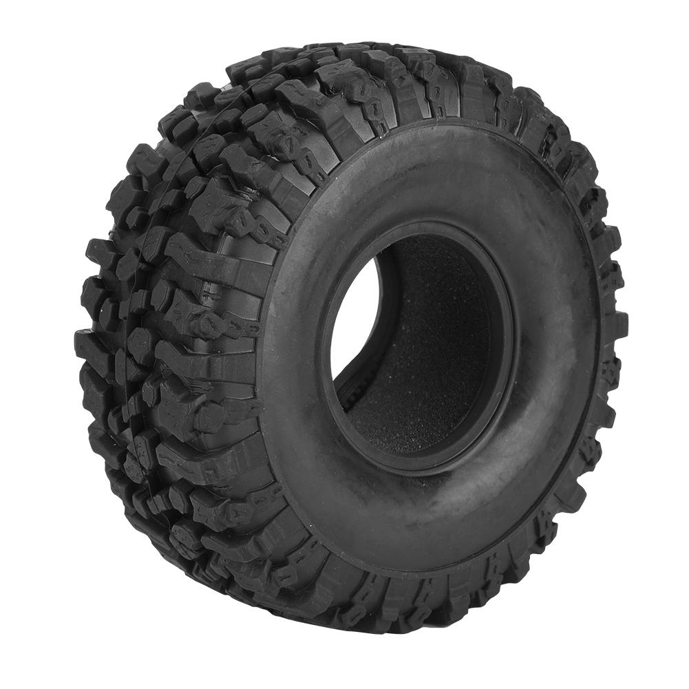 120mm 1.9 45mm RC Crawler Car Wheel Tyre Super Grip Tires with Sponge 4pcs Rubber Tires