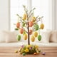 thumbnail image 4 of Set de adornos colgantes para huevos de Pascua en pack de 6 | Colgante multicolor de huevo roto de plástico • 2,36x1,57 pulgadas | Decoración festiva de Pascua para casa, fiesta, oficina, 4 of 9