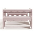 thumbnail image 5 of Art of Nursery by Storkcraft Casablanca Deluxe Montessori Indoor Children's Table and Bench Set, Blush, 5 of 15