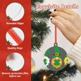 thumbnail image 4 of Pofeuu Spring St Patrick’S Day Irish Gnomes Print Christmas Decorations Christmas Ornaments Round Acrylic Flat Hanging Pendant Xmas Hanging Decoration-Round Shape, 4 of 7
