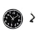 thumbnail image 5 of Reloj de pared,Reloj de pared silencioso y decorativo que no hace tictac,Reloj moderno de 12 pulgadas para pared de casa o oficina,sencillo.,Estatua de escalera,Estatua de escalera con libros, 5 of 8