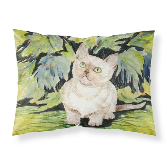 Cat - Burmese Fabric Standard Pillowcase