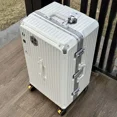 thumbnail image 4 of Paquete 22 24 26 28 30 pulgadas equipaje nuevo cubierta de carrito de gran capacidad para hombres caja de embarque con marco de aluminio para mujeres maleta rodante, 4 of 4