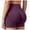 Brick Red, variant on Yammkia White Spandex Shorts Biker Spandex Shorts Women High Waisted Tummy Control Workout Yoga Shorts Brick Red,XL