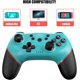 thumbnail image 2 of Mando Compatible Switch, Mandos Compatible Switch/Switch Lite/Switch OLED con Wake Up, Mando Pro Controller Mando pc con Gyro Axis/Dual Shock/Función Turbo y Captura de Pantalla(verde), 2 of 4