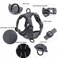 thumbnail image 3 of Cat Harness and Leash Set-Outdoor Walking Escape Safety Cat Vest, Adjustable Soft Kitty Vest, with Cat Reflective Strip, L R249, 3 of 6