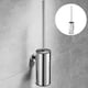 thumbnail image 1 of Cepillo de limpieza de baño de acero inoxidable a prueba de oxidado, luz duradera de lujo, plata Feliz Sencillez, 1 of 5