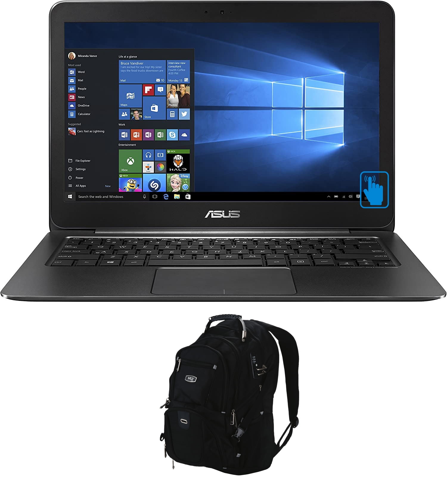 Asus Zenbook Laptops Ceraluminium Signature Edition ASUS ZenBook Signature Edition Home/Business Laptop (Intel M3-6Y30 2