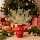 thumbnail image 1 of Rama de Pino Artificial con Frutos Rojos y Piñas | Ramo Decorativo Navideño de 50 Cm | Agujas de Pino Artificiales Realistas para Mesas Festivas, Repisas, Arreglos Florales y Más. Reutilizable., 1 of 6